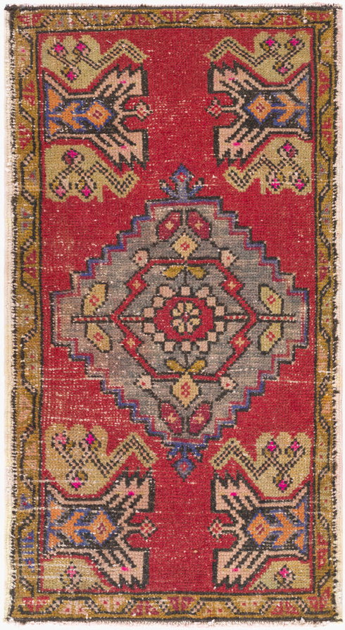 Antique One of a Kind Handmade Rug