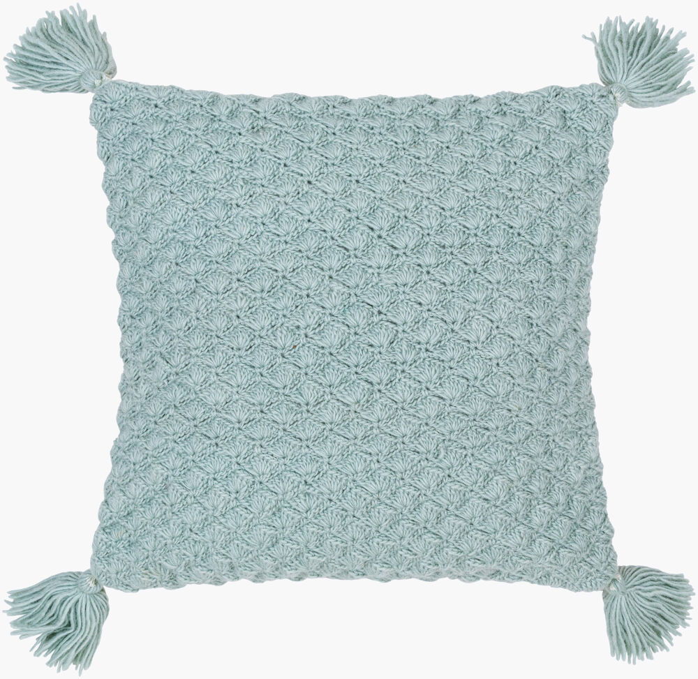 Makrome Accent Pillow Down large image 