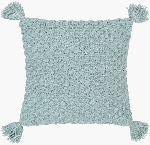 Makrome Accent Pillow