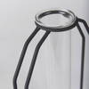 Aria 4.5L x 3.9W x 11.0H Metal and Glass Holder Object, Decorative Object by Mercana, 4.72" length x 3.94" width x 11.02" height thumbnail 9