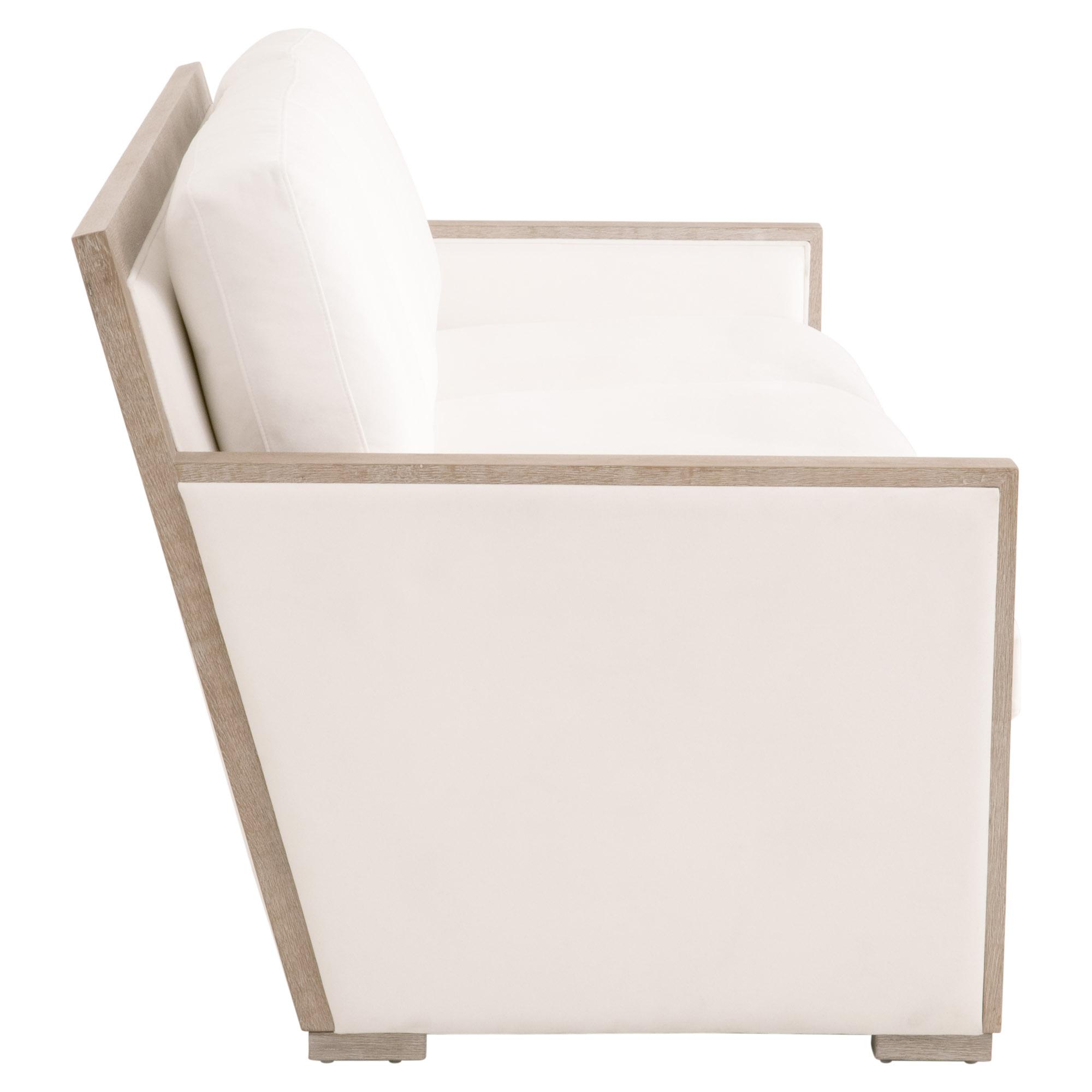 Manhattan 85' Wood Trim Sofa Manhattan 85' Wood Trim Sofa large image