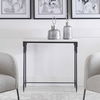 Bourges White Marble Console Table, Furniture by Uttermost, 36" width x 34" height x 12" depth thumbnail 5