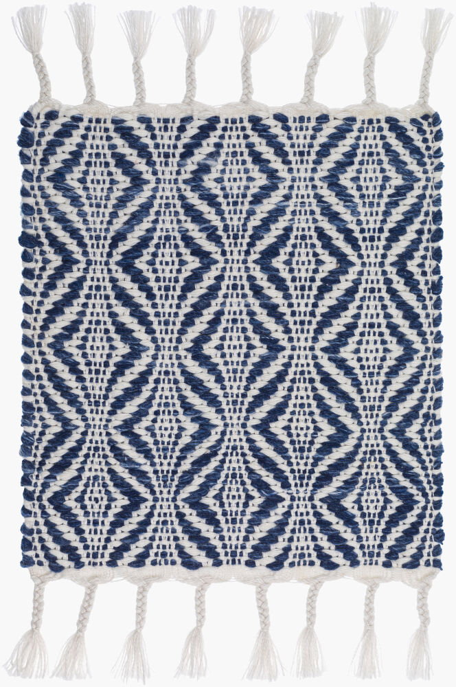 Peony Handmade Rug, by Surya, 1'6" length x 1'6" width