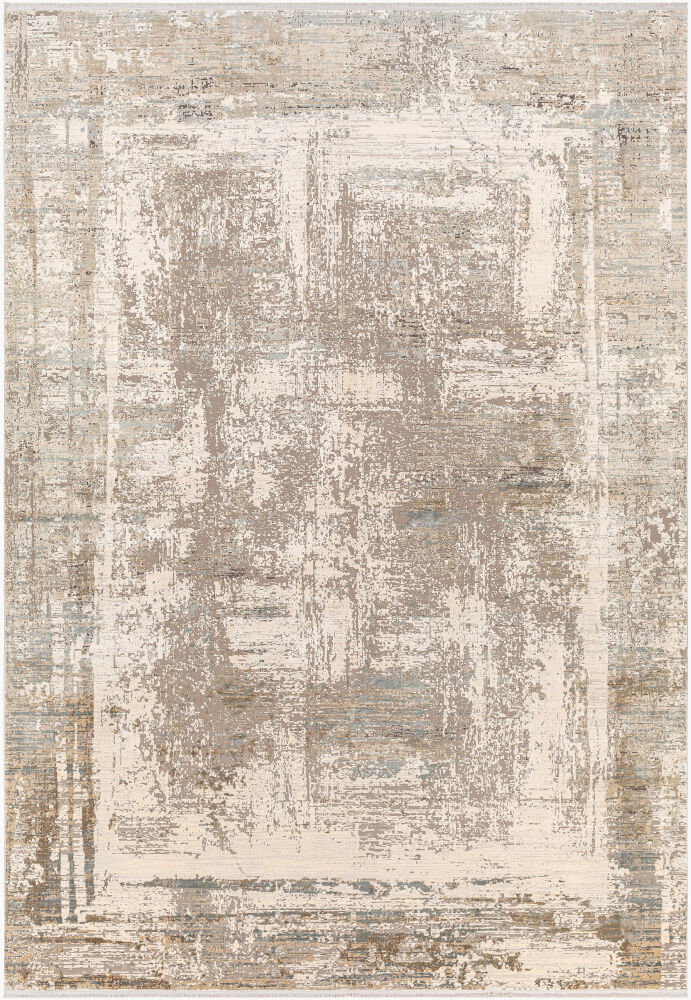 Solar Machine Woven Rug, by Surya, 11'1.86" length x 7'9.31" width