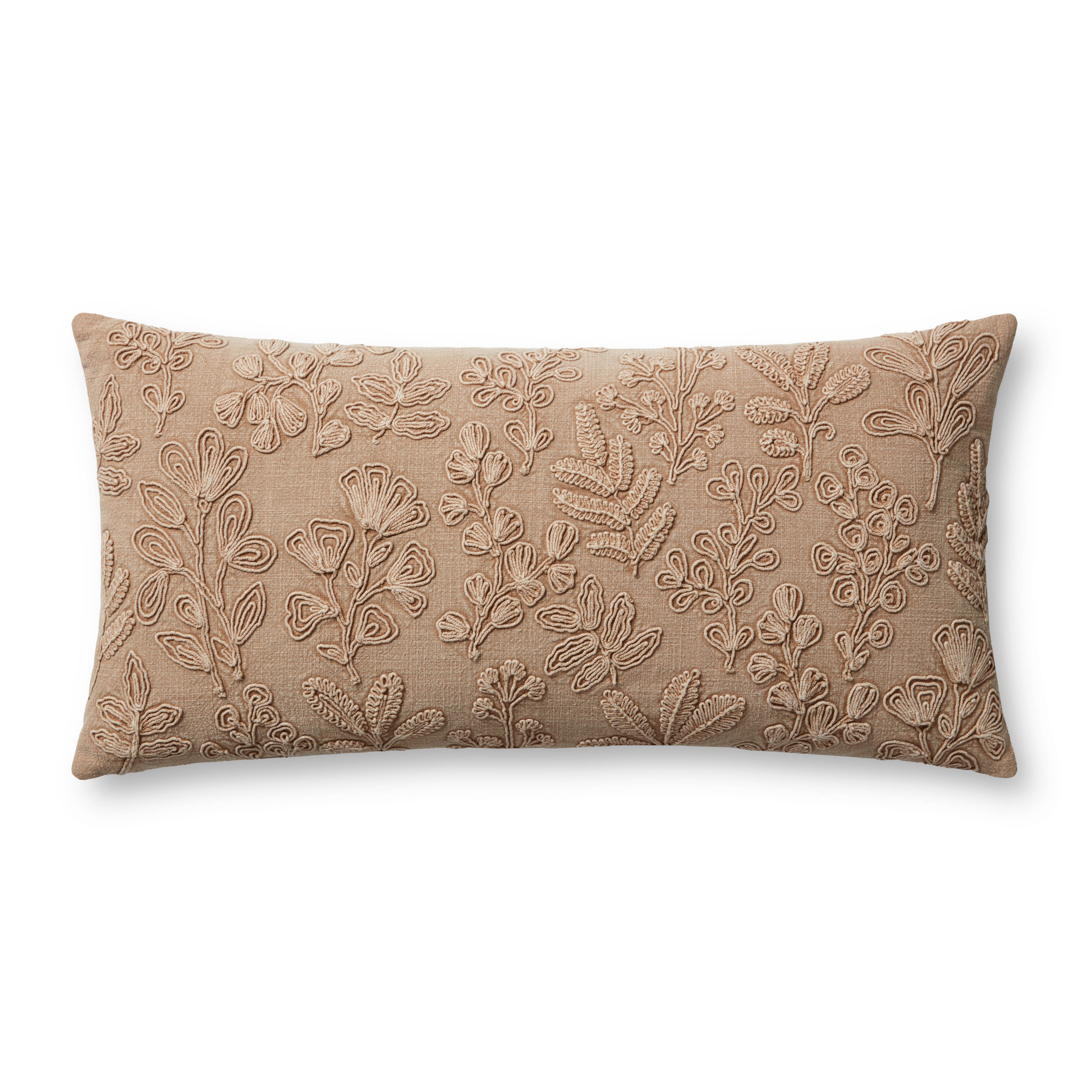Magnolia Home by Joanna Gaines x Loloi Louise Pillow, Decorative Pillow, 12" length x 27" width View 1