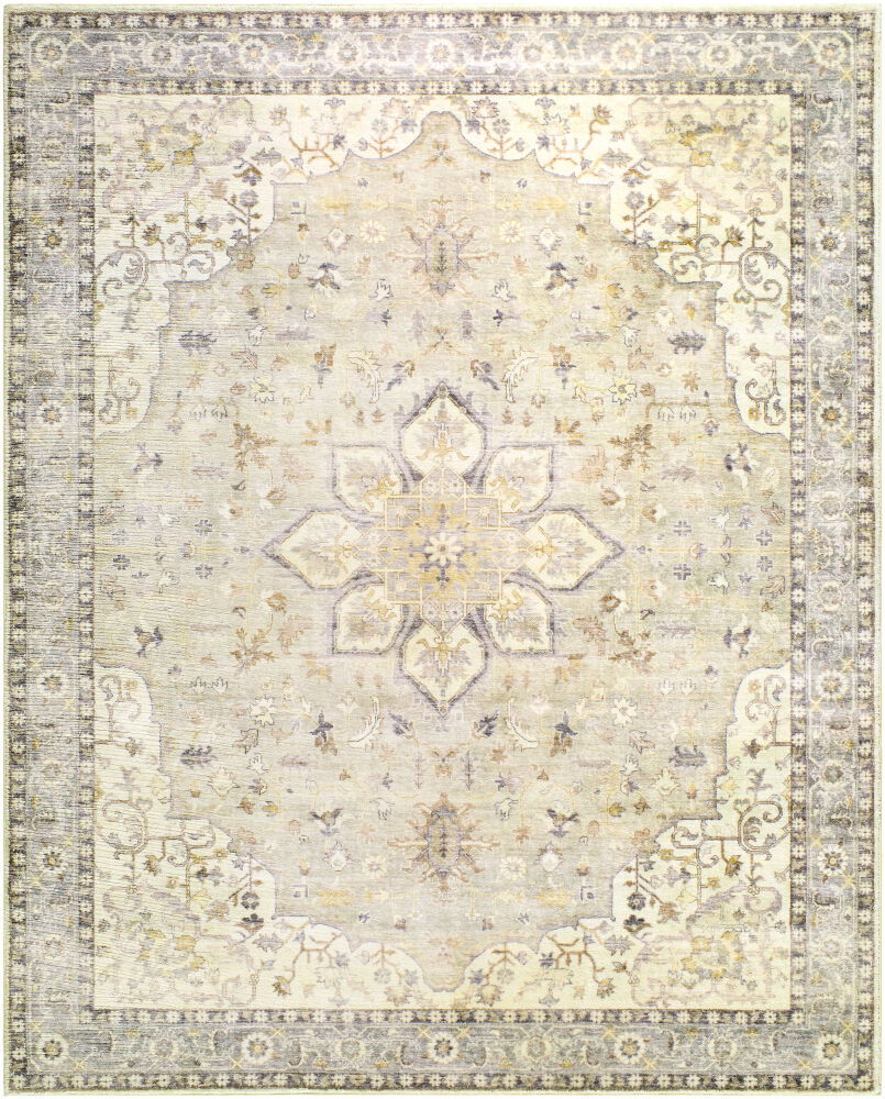 Erin Machine Woven Rug, by Surya, 1'3.75" length x 1'3.75" width
