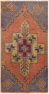 Antique One of a Kind Handmade Rug, by Surya, 3'2" length x 1'8" width thumbnail