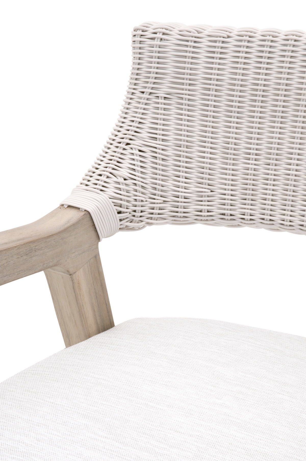 Lucia Outdoor Arm Chair, Dining Chair by Essentials for Living, 21.75" width x 31" height x 22" depth View 6