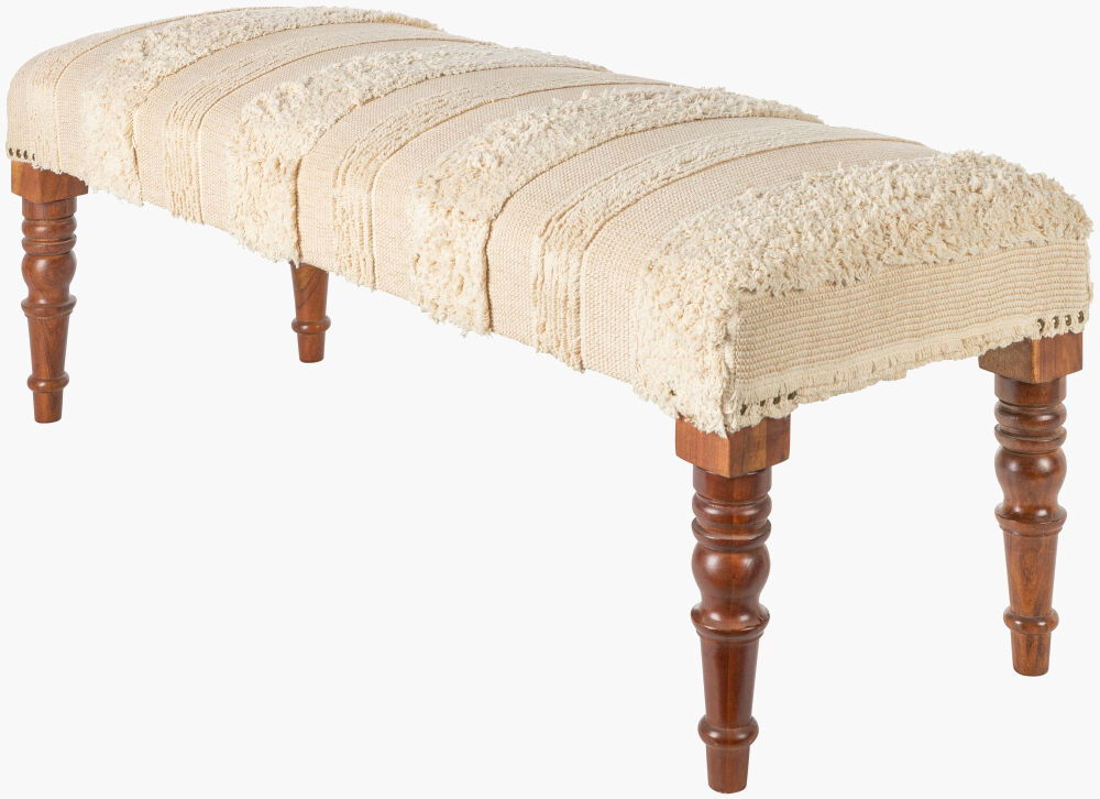 Haarlem Bench, Benche by Surya, 48" width x 18" height