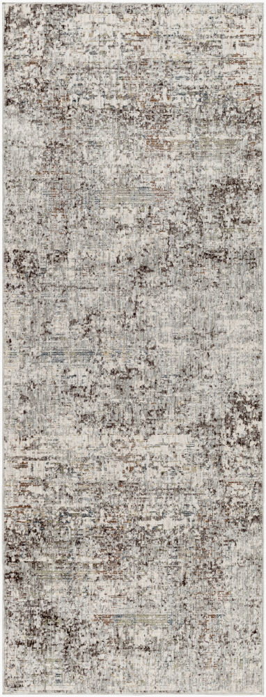 Presidential Machine Woven Rug, by Surya, 8'0.06" length x 3'2.98" width