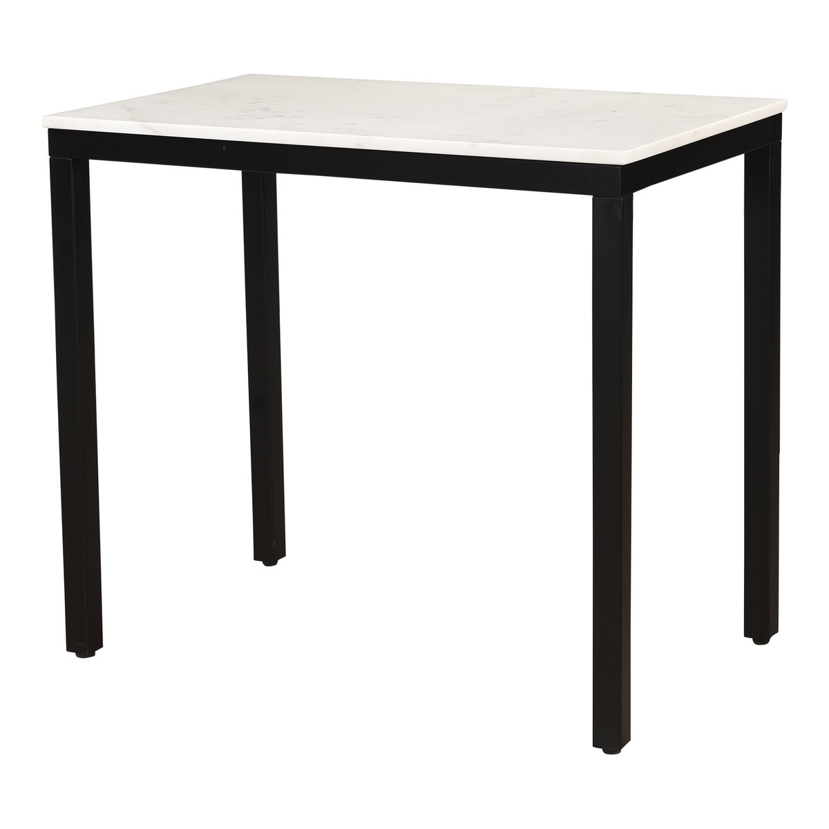 Parson Marble Mini Desk White, by Moe's Home, 34" width x 30" height x 20" depth View 4