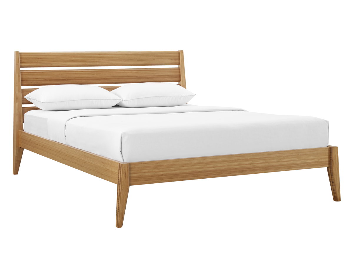 Sienna Eastern King Platform Bed, Caramelized, by Greenington, 85.5" length x 82" width x 40" height View 1