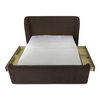 Sophia King Storage Bed Brown thumbnail 2