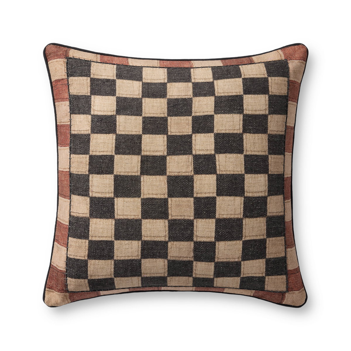 Loloi Multi Pillow, Decorative Pillow, 22" length x 22" width View 1