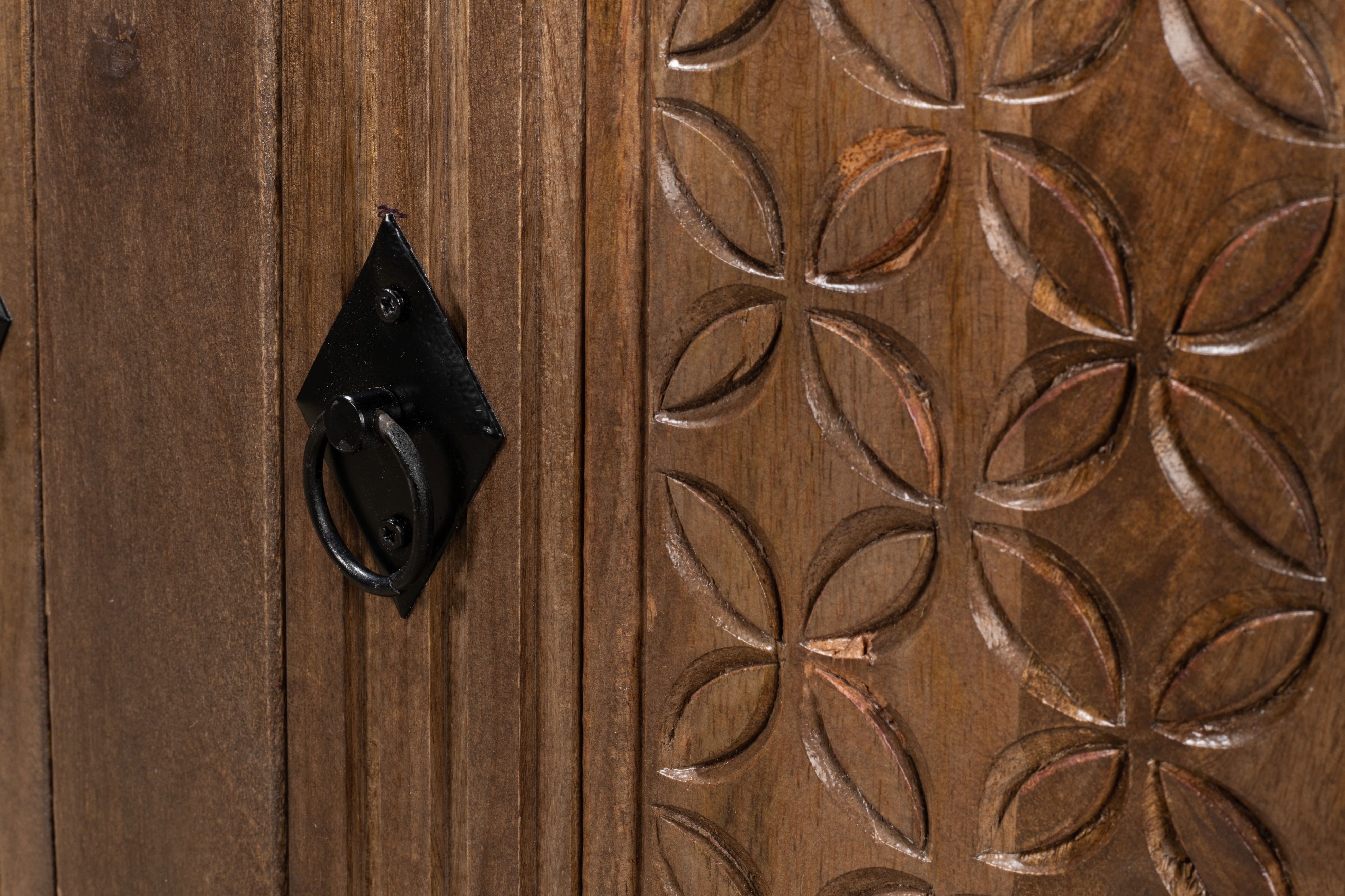 Gentry Sideboard, Cabinets & Sideboard by Sarreid, 105" length x 20" width x 39" height View 7