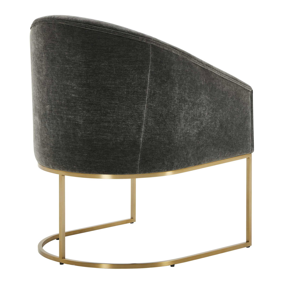 Hanni Charcoal Dining Chair, by Uttermost, 25" width x 32" height x 27" depth View 8