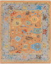 Sumela Handmade Rug, by Surya, 1'6" length x 1'6" width thumbnail