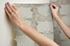 Reclining Cheetahs Taupe Peel & Stick Wallpaper thumbnail 5