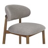 Ellie Dining Chair Light Brown, by Moe's Home, 19.5" width x 32" height x 20.5" depth thumbnail 5