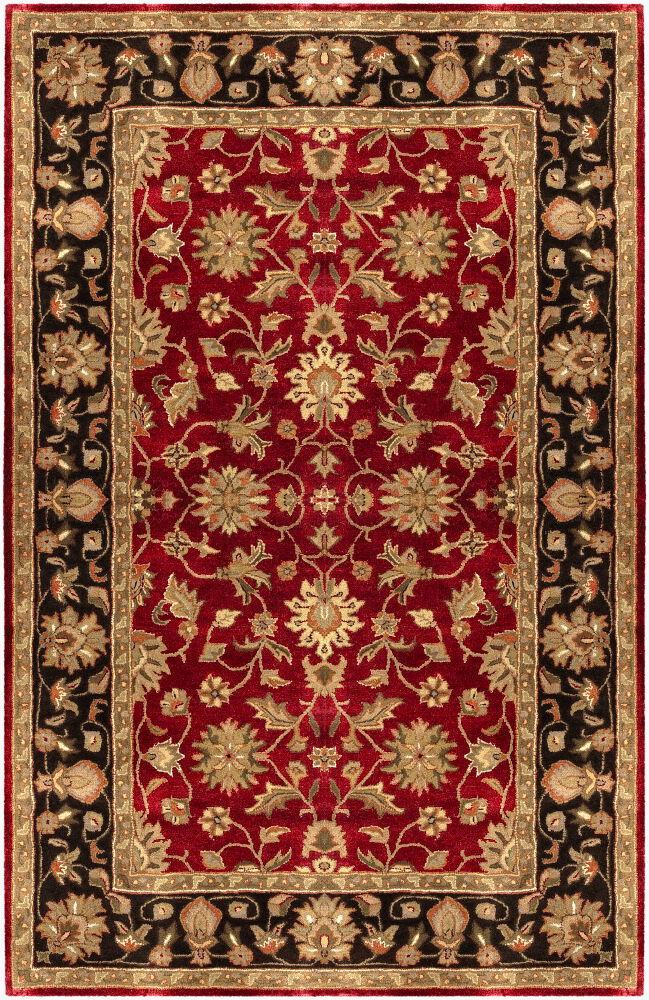 Crowne Handmade Rug, by Surya, 8' length x 5' width