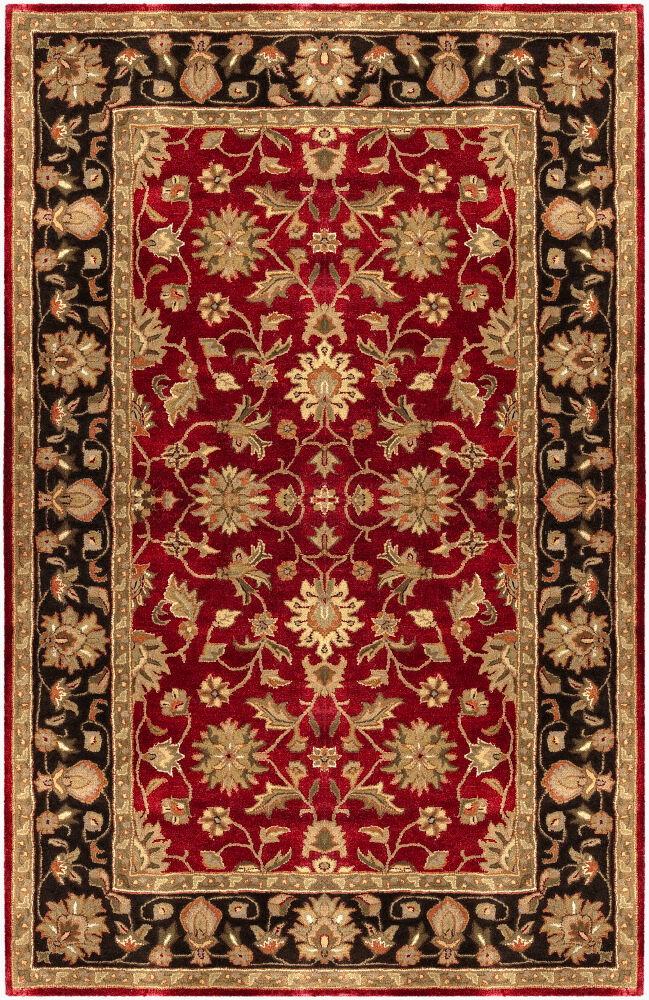 Crowne Handmade Rug, by Surya, 8' length x 5' width