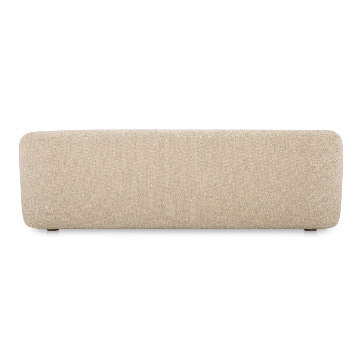 Faye Sofa Beige Boucle, Sofas & Sectional by Moe's Home, 92" width x 29" height x 35" depth View 4