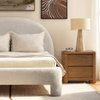 Chadwick Nightstand Brown, by Dovetail, 28" width x 25.6" height x 17.7" depth thumbnail 8
