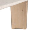Oja Console Table Natural, by Dovetail, 71" width x 29.6" height x 17.75" depth thumbnail 6