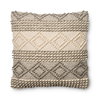 Magnolia Home by Joanna Gaines x Loloi Pillows Pillow, Decorative Pillow, 22" length x 22" width thumbnail 1