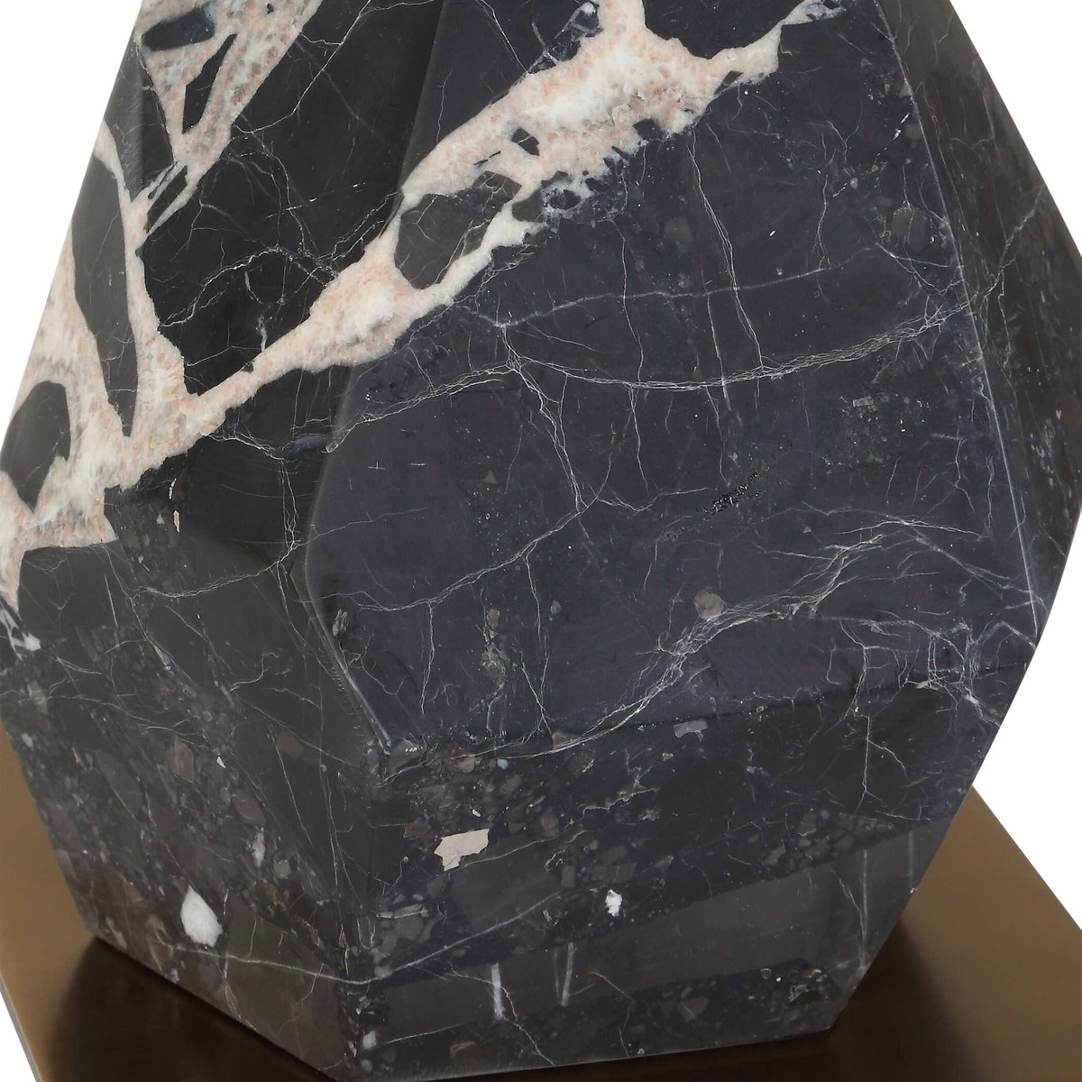 Rowland Panda Marble Buffet Lamp, by Uttermost, 13" width x 37" height x 13" depth View 9