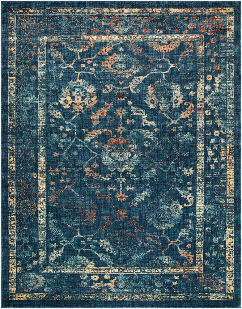 Tharunaya Machine Woven Rug, by Surya, 3' length x 2' width