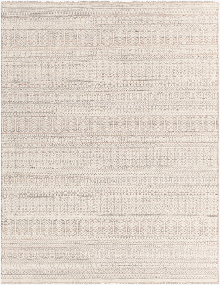 Nobility Handmade Rug, by Surya, 1'6" length x 1'6" width