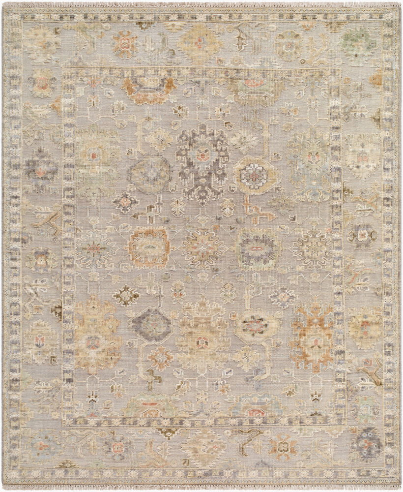 Sinclair Handmade Rug, by Surya, 1'6" length x 1'6" width