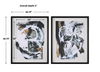 Winterland Abstract Prints Set/2, Painting by Uttermost, 30.75" width x 38.75" height x 2" depth thumbnail 3