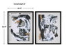 Winterland Abstract Prints Set/2, by Uttermost, 2'6.75" width x 3'2.75" height x 2" depth thumbnail 3