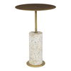 Gabriel Accent Table Antique Brass thumbnail 0