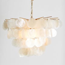 Online Designer Other Large Capiz Chandelier