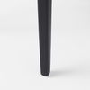 Clara Black Wood with Cream Fabric Seat and Cane Back Armless Dining Chair thumbnail 11
