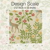 Woodland Floral Linen Peel & Stick Wallpaper thumbnail 2