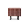 Farren Outdoor Side Table Brown, Outdoor Table by Moe's Home, 1'8" width x 1'6" height x 1'8" depth thumbnail 1