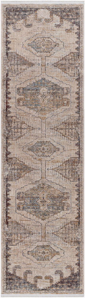 Aida Machine Woven Rug, by Surya, 9'0.27" length x 2'7.5" width