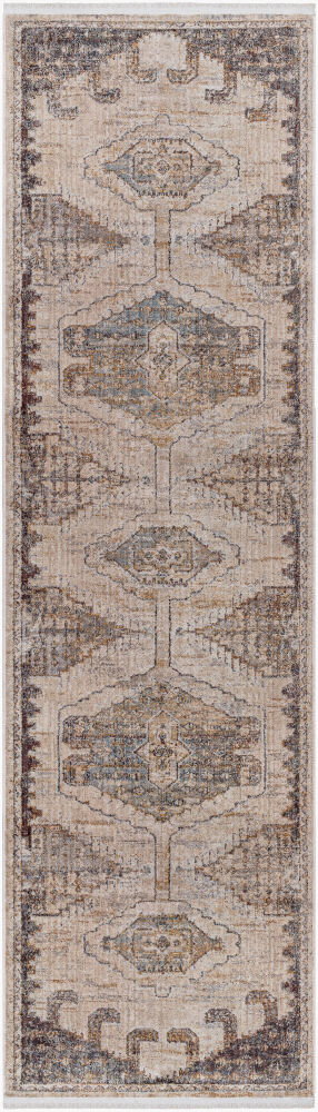 Aida Machine Woven Rug, by Surya, 9'0.27" length x 2'7.5" width