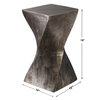 Euphrates Accent Table, Side & End Table by Uttermost, 10" width x 19" height x 10" depth thumbnail 3