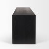 Tabor Natural Wood with Black Oak Waterfall Media Coffee Table thumbnail 5