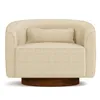 Oleander Swivel Chair - Oak thumbnail 1