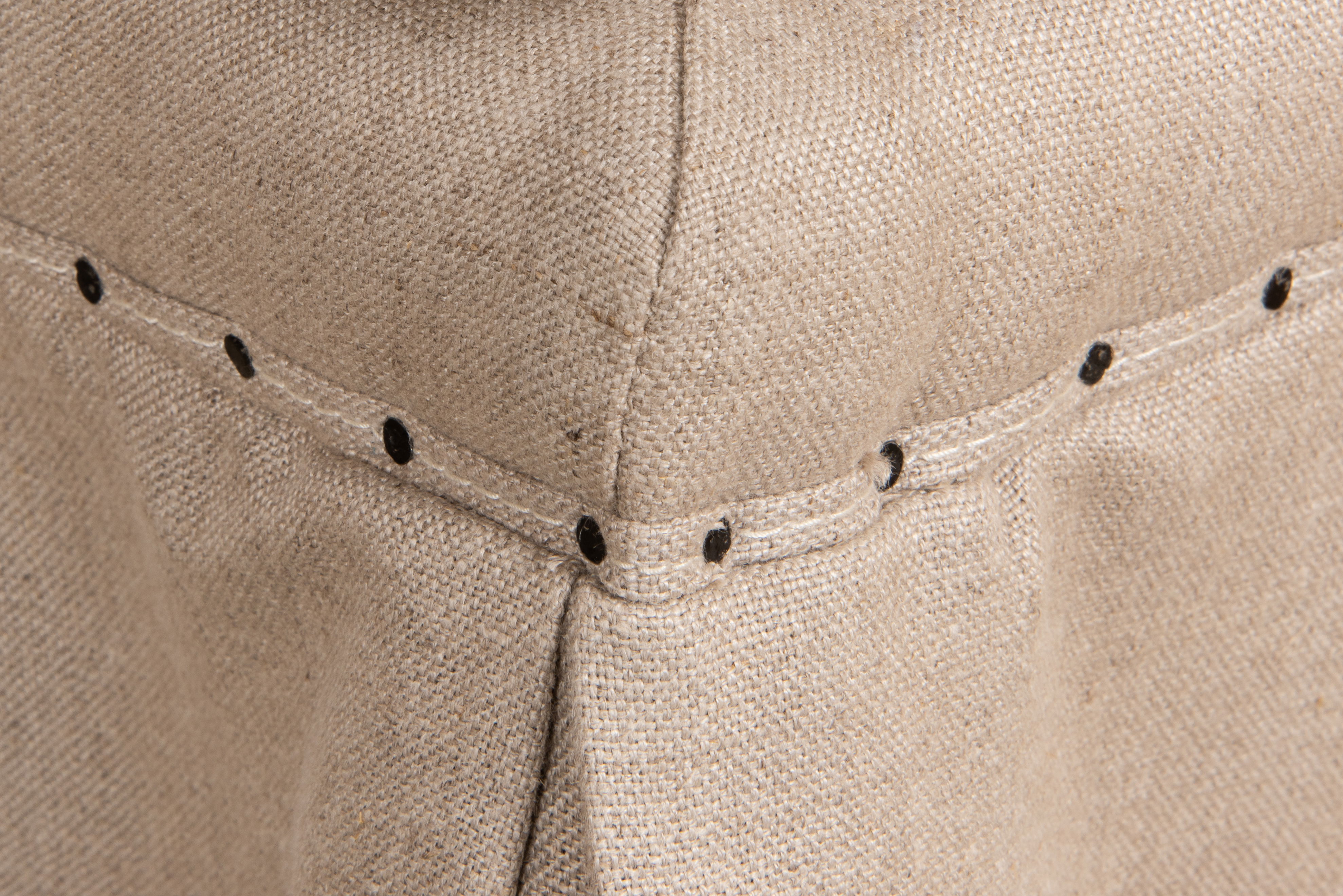 Draped Ottoman, Seating by Sarreid, 22" length x 16" width x 19" height View 6