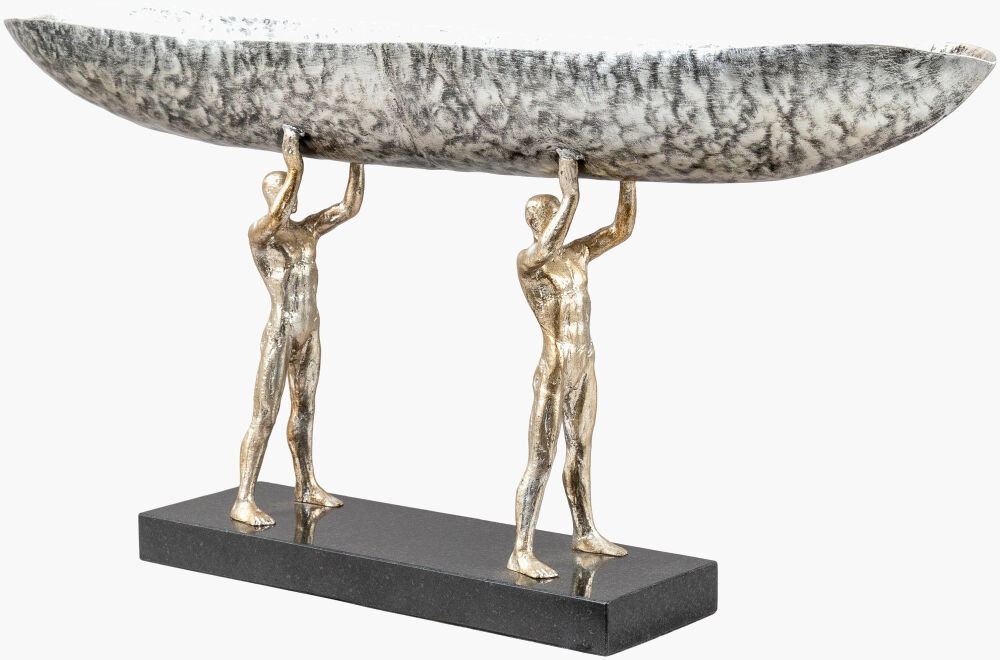 Homo Sapiens Decorative Bowl, by Surya, 25" width x 12" height