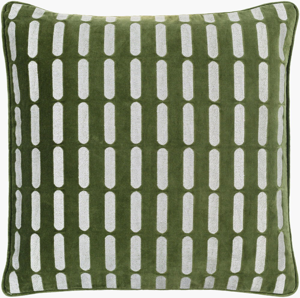 Connecticut Accent Pillow Down, Decorative Pillow by Surya, 20" length x 20" width