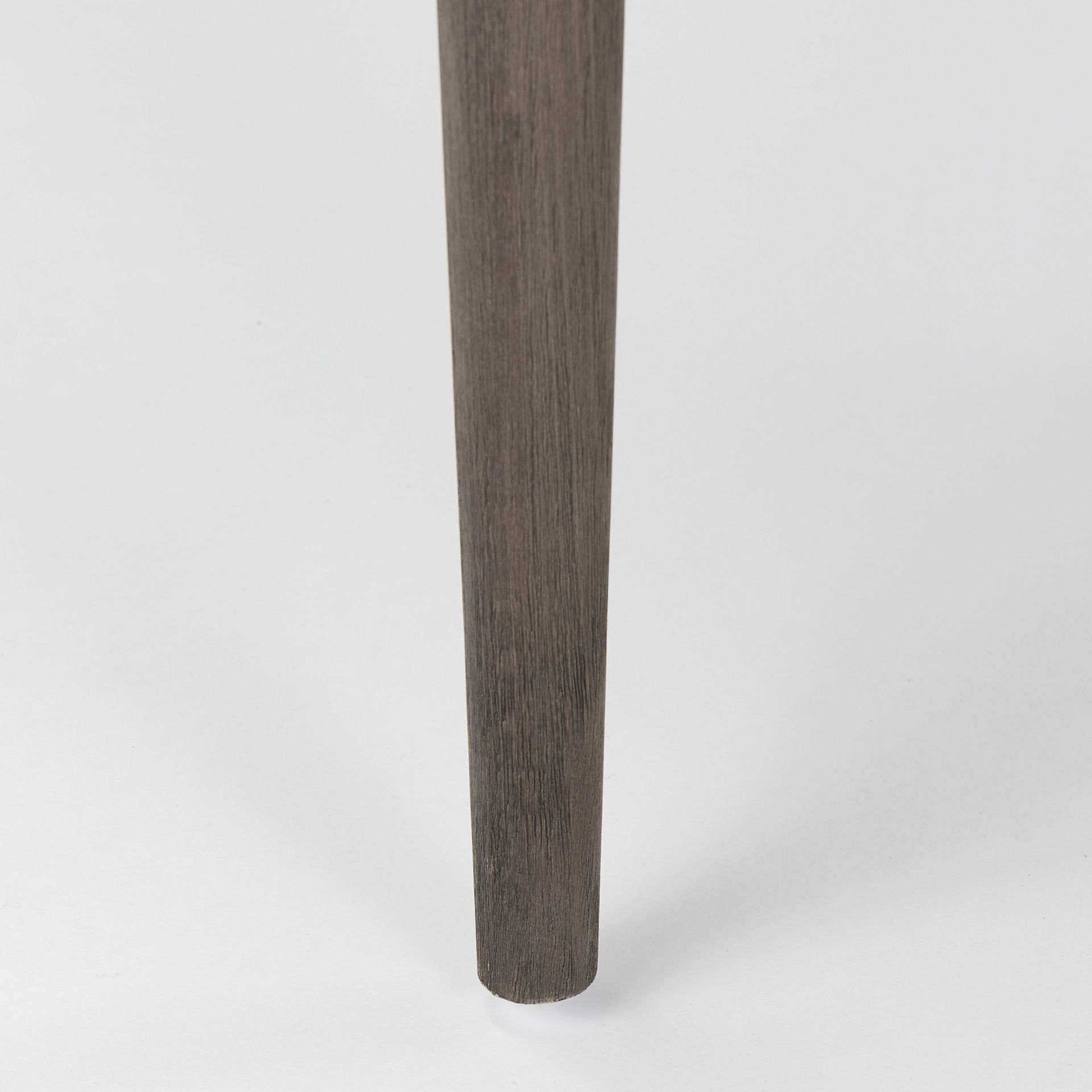 Palisades Grey Fabric Wrap Brown Wooden Frame Dining Chair, by Mercana, 23.75" length x 28" width x 36" height View 15