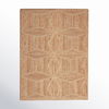 Bancroft Geometric Handmade Dhurrie Jute Beige Area Rug thumbnail 2